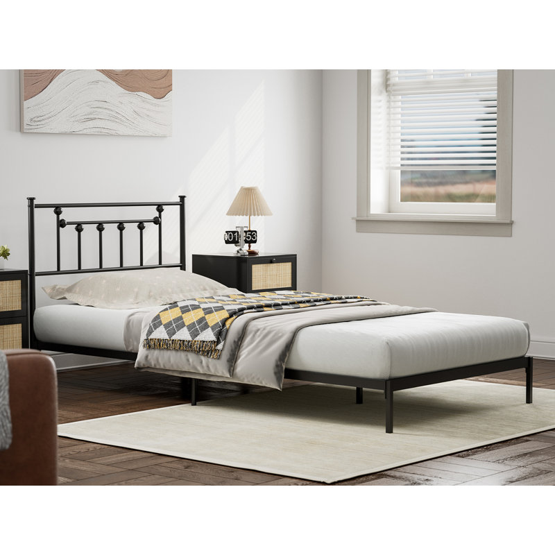 Red Barrel Studio® Metal Headboard Adjustable Height Only For